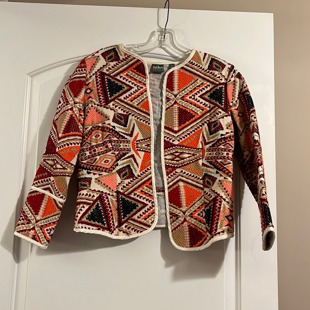 Colorful blazer